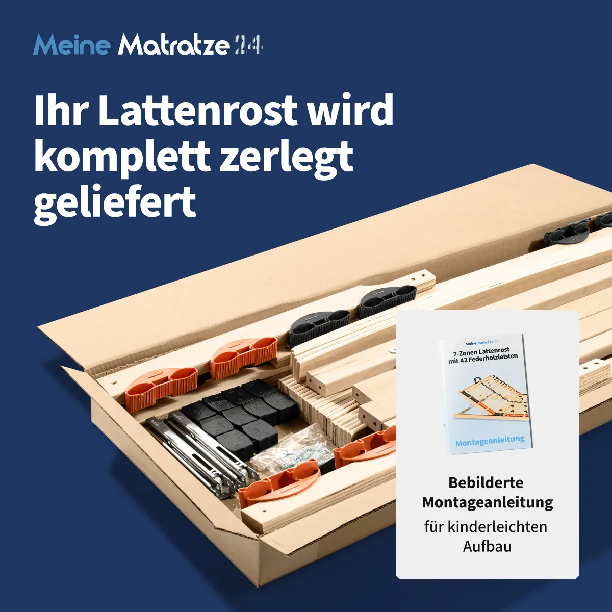 n Deutschland gefertigter Lattenrost SuperFlex – Qualität aus Ostwestfalen