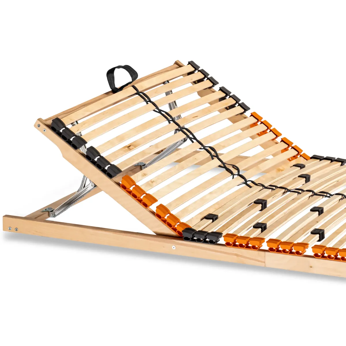 Das verstellbare Kopfteil des Lattenrosts SuperFlex bietet zusätzlichen Komfort beim Lesen und Entspannen